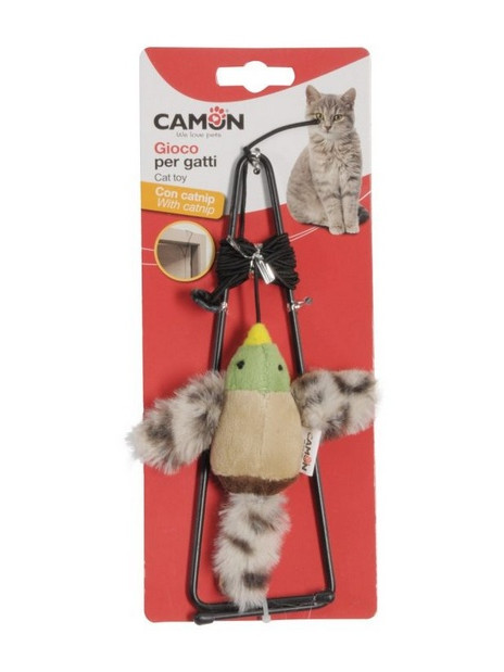 Camon Cat Toy Matatabi ptak z kocimiętką 10cm