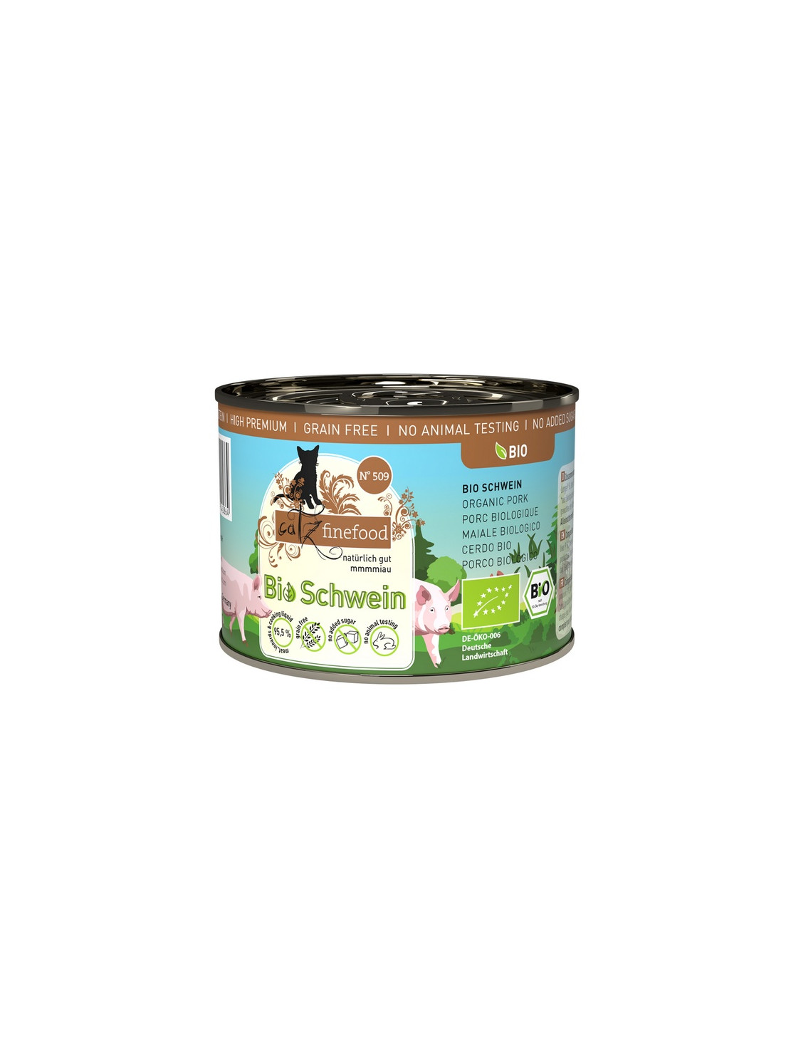 Catz Finefood Bio N.509 Wieprzowina puszka 200g