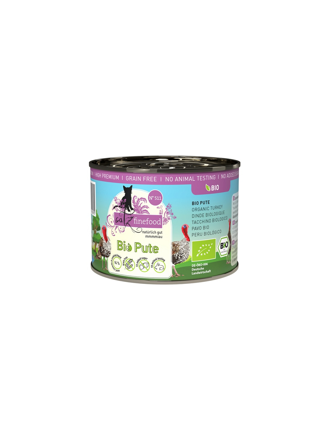 Catz Finefood Bio N.511 Indyk puszka 200g