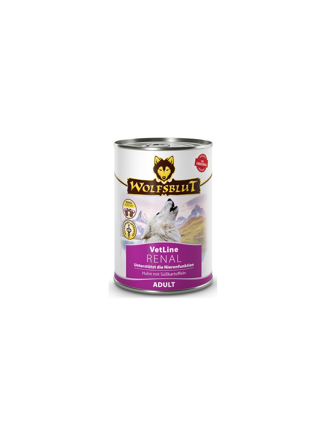 Wolfsblut Dog VetLine Renal - kurczak i bataty puszka 395g