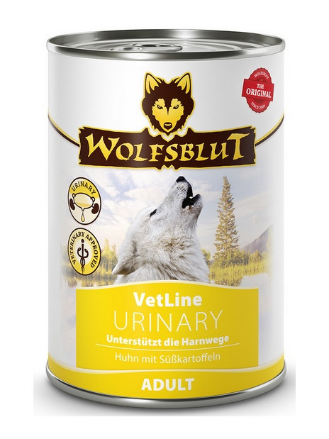 Wolfsblut Dog VetLine Urinary - kurczak i bataty puszka 395g