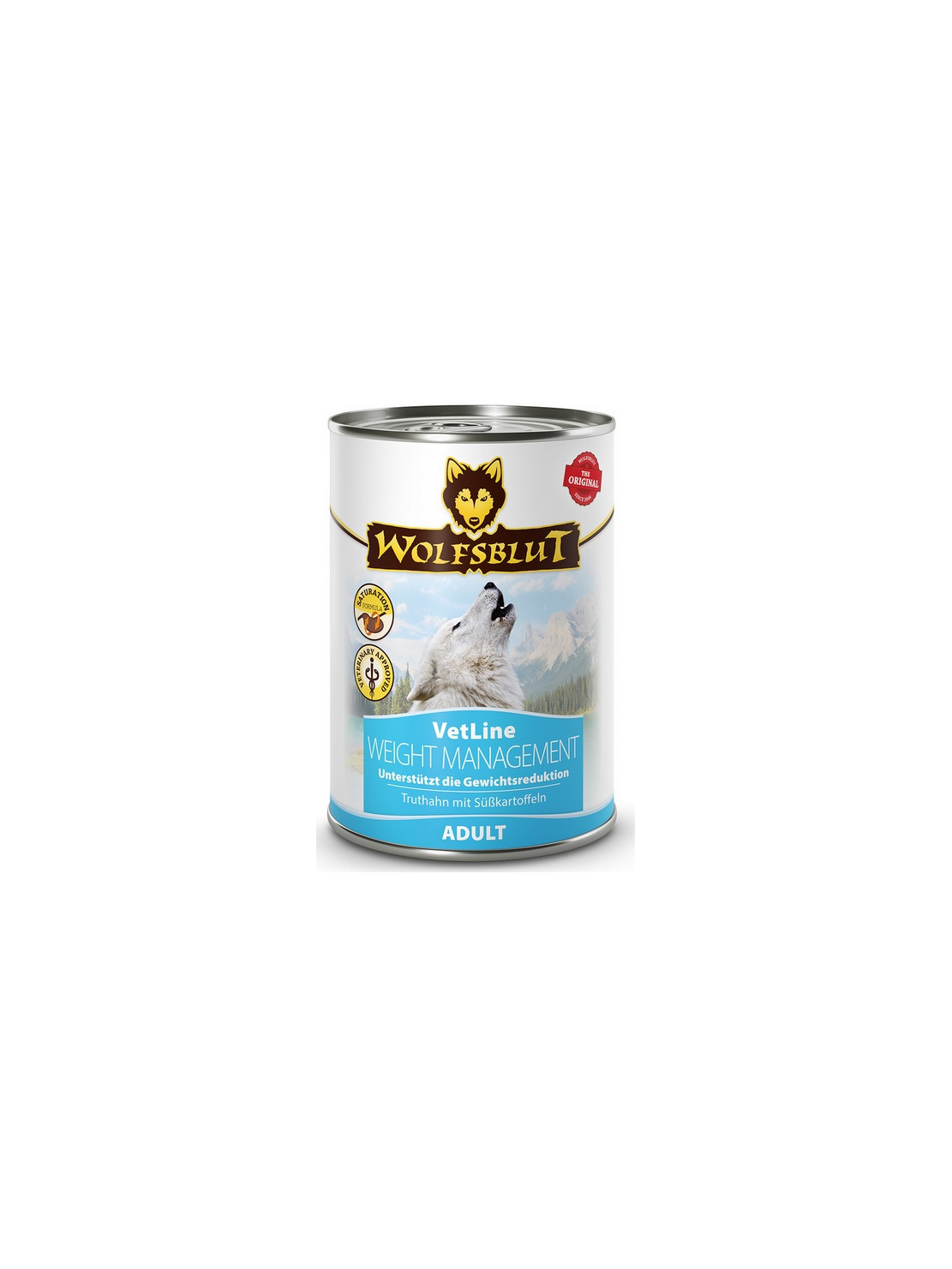 Wolfsblut Dog VetLine Weight Management - indyk i bataty puszka 395g