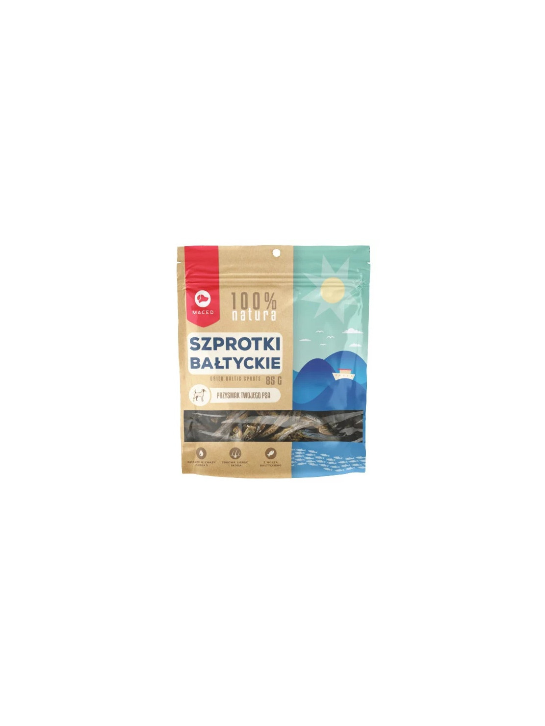 Maced 100% Natura Szprotka bałtycka 85g