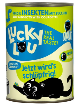 Lucky Lou Lifestage Adult Wołowina i owady puszka 400g