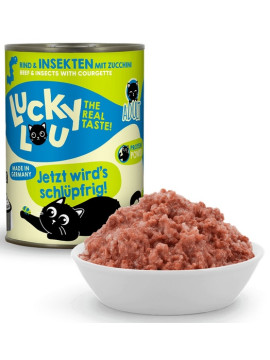 Lucky Lou Lifestage Adult Wołowina i owady puszka 400g