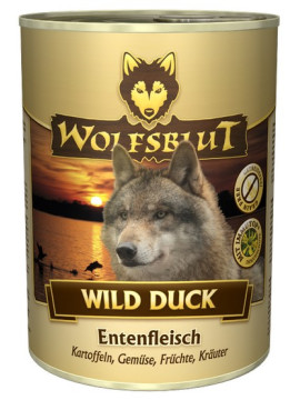Wolfsblut Dog Wild Duck - kaczka i ziemniaki puszka 395g