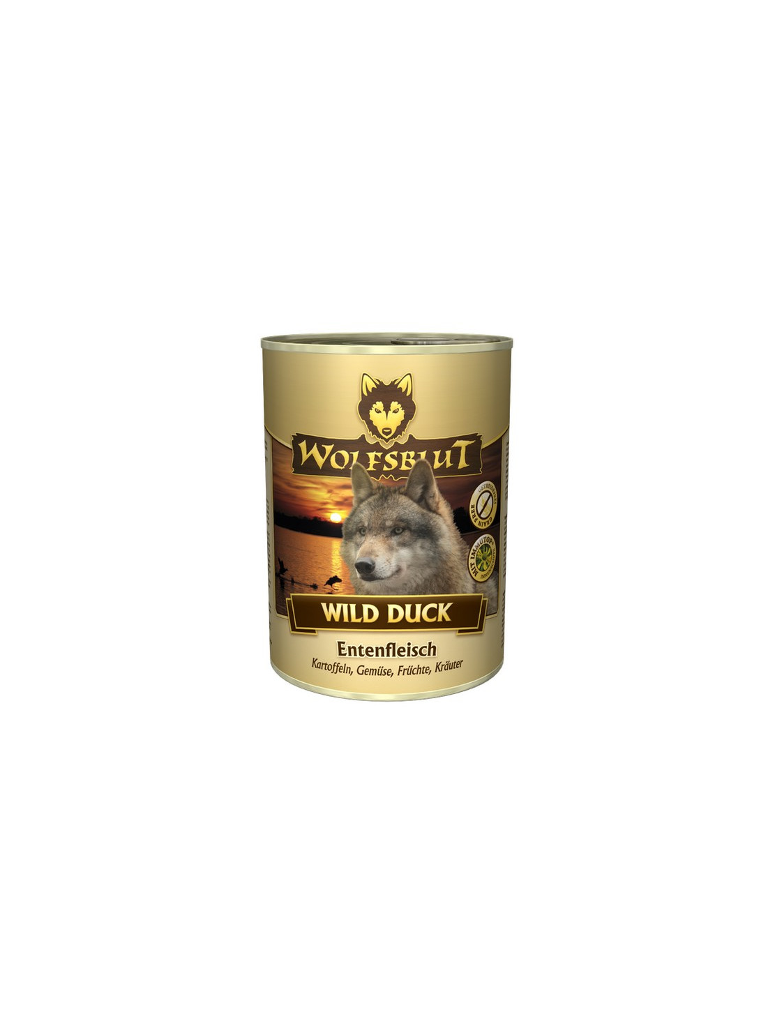 Wolfsblut Dog Wild Duck - kaczka i ziemniaki puszka 395g