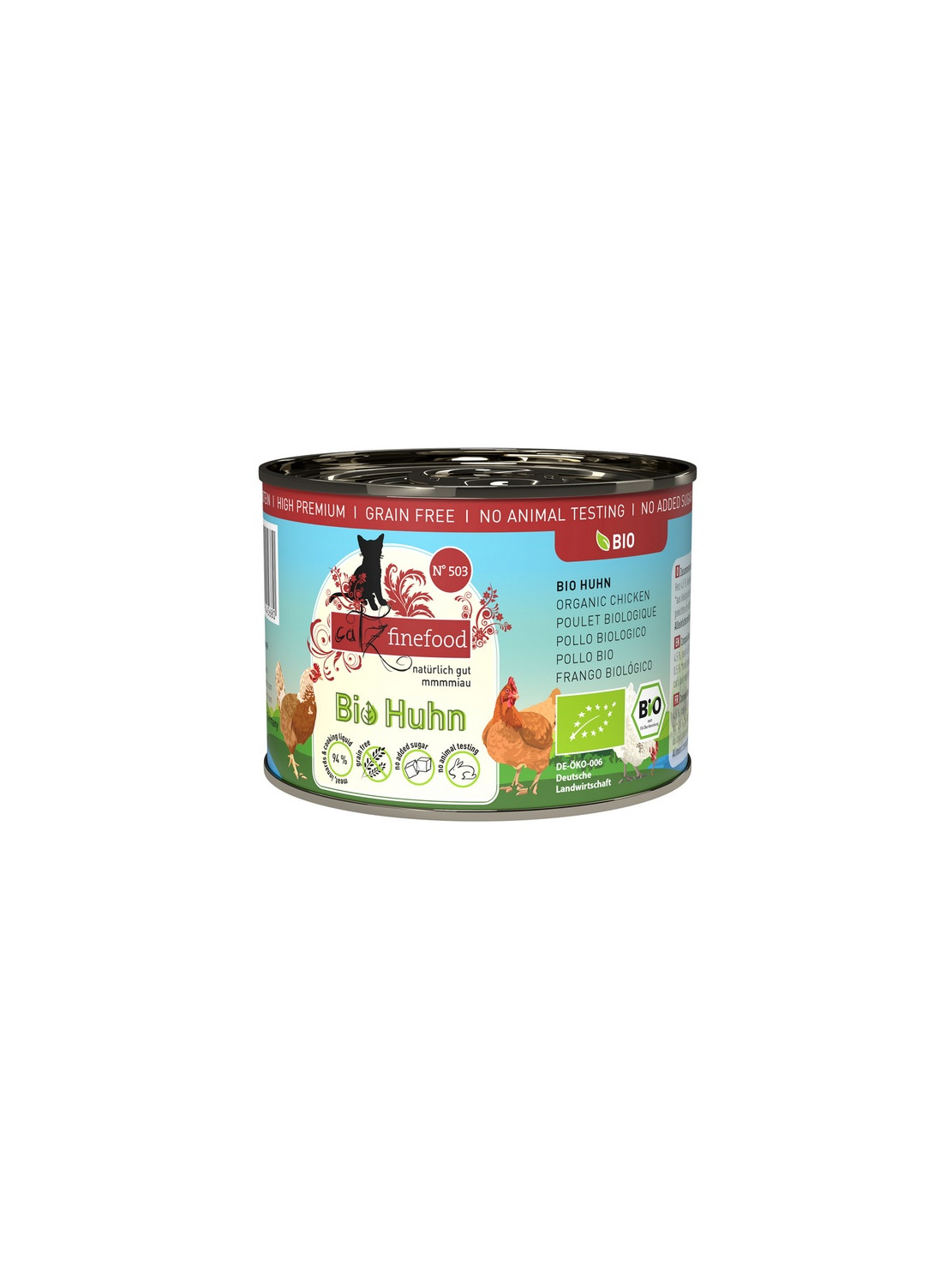 Catz Finefood Bio N.503 Kurczak puszka 200g