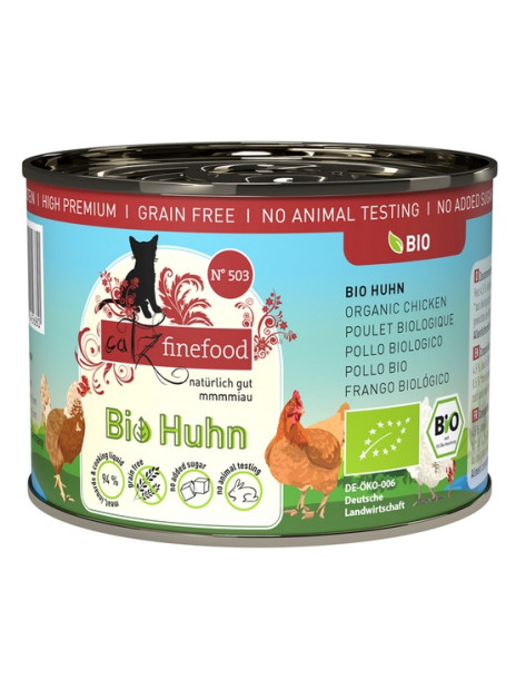 Catz Finefood Bio N.503 Kurczak puszka 200g