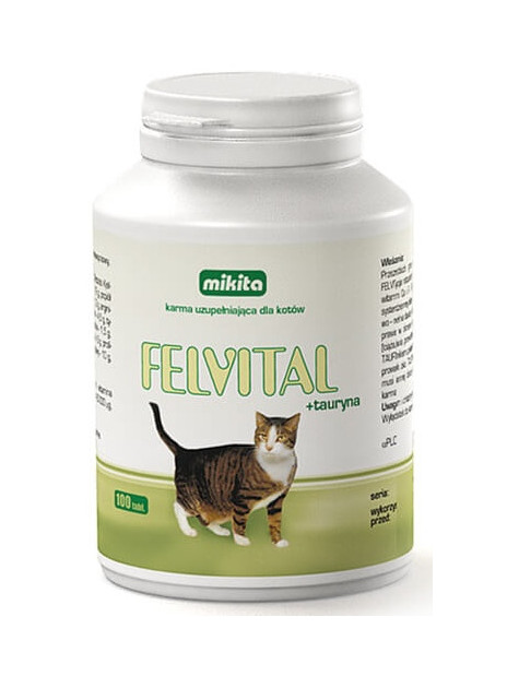 Mikita Felvital + Tauryna 100 tabletek