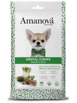 Amanova Dog Dental Chews Small & Mini 110g