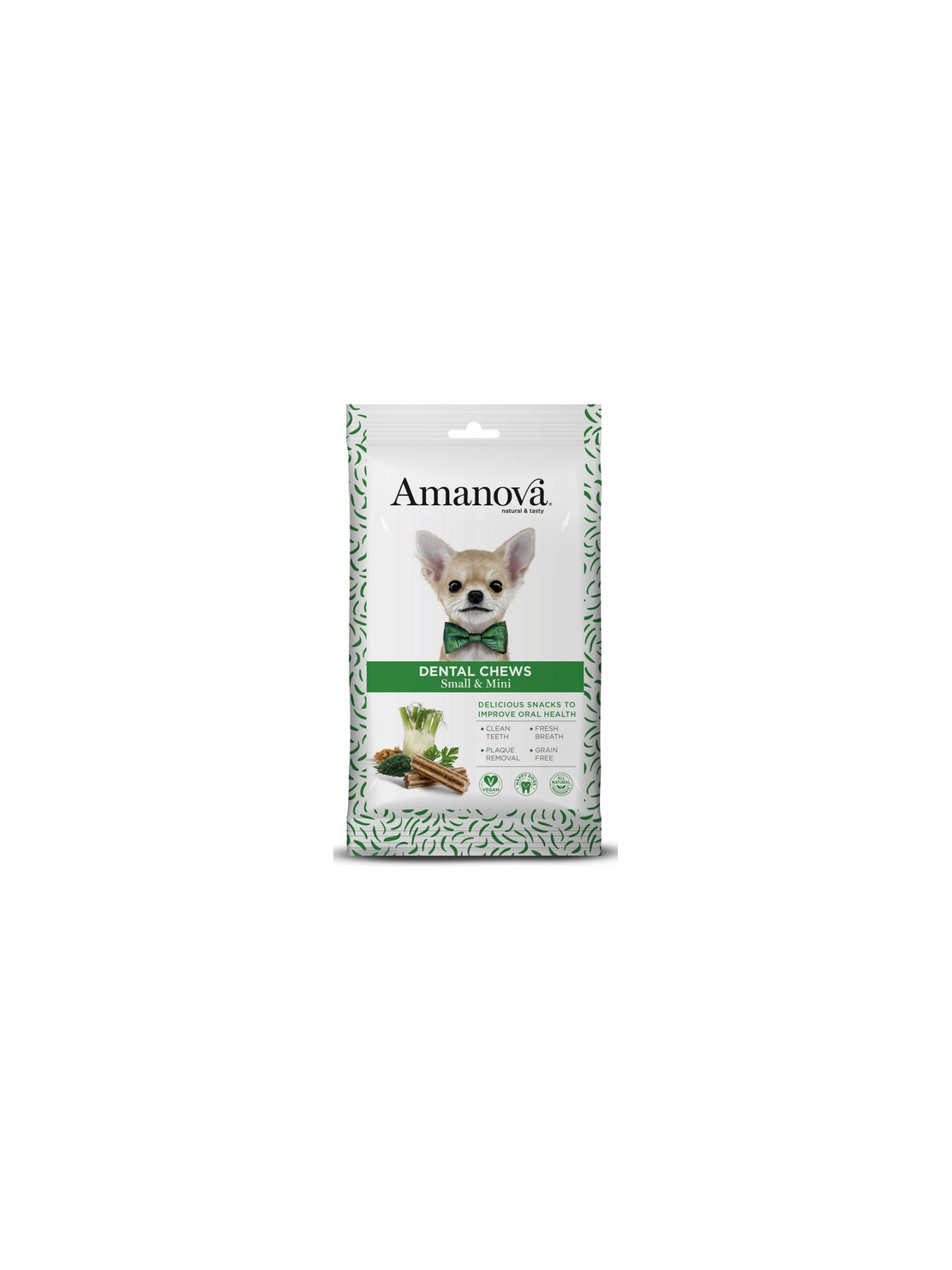 Amanova Dog Dental Chews Small & Mini 110g