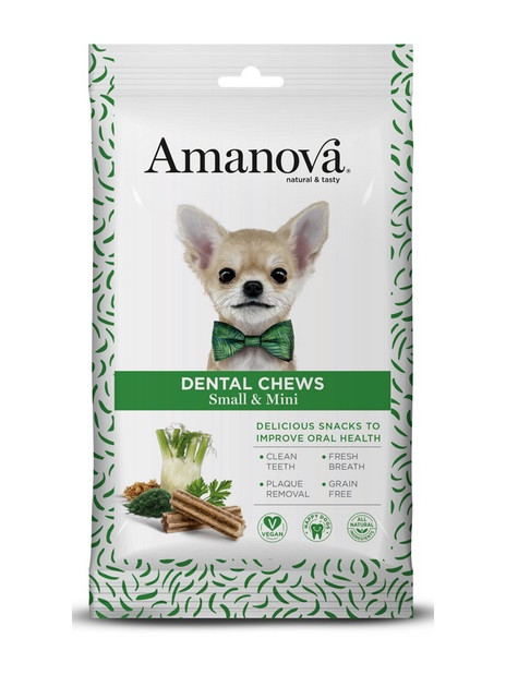 Amanova Dog Dental Chews Small & Mini 110g
