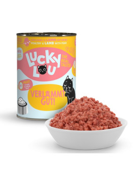 Lucky Lou Lifestage Adult Drób i jagnięcina puszka 400g