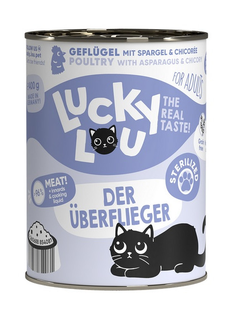 Lucky Lou Lifestage Sterilized Drób puszka 400g