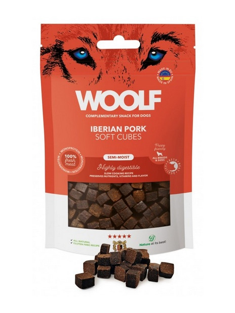 Woolf Soft Cubes Iberian Pork 100g