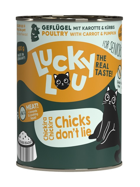 Lucky Lou Lifestage Senior Drób puszka 400g