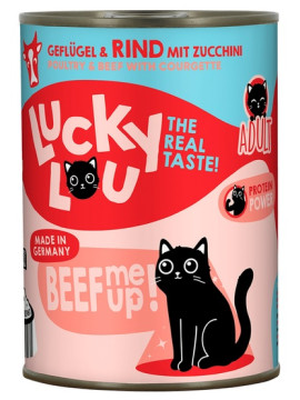 Lucky Lou Lifestage Adult Drób i wołowina puszka 400g