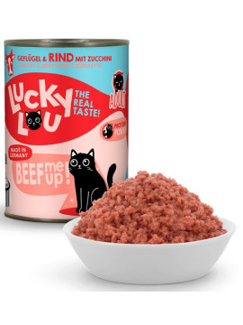 Lucky Lou Lifestage Adult Drób i wołowina puszka 400g