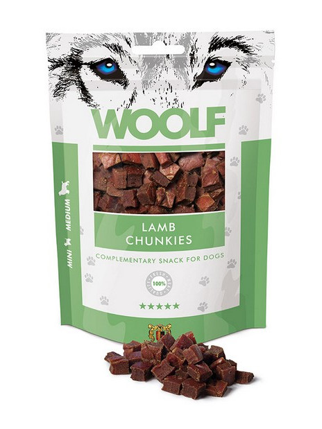 Woolf Lamb Chunkies 100g