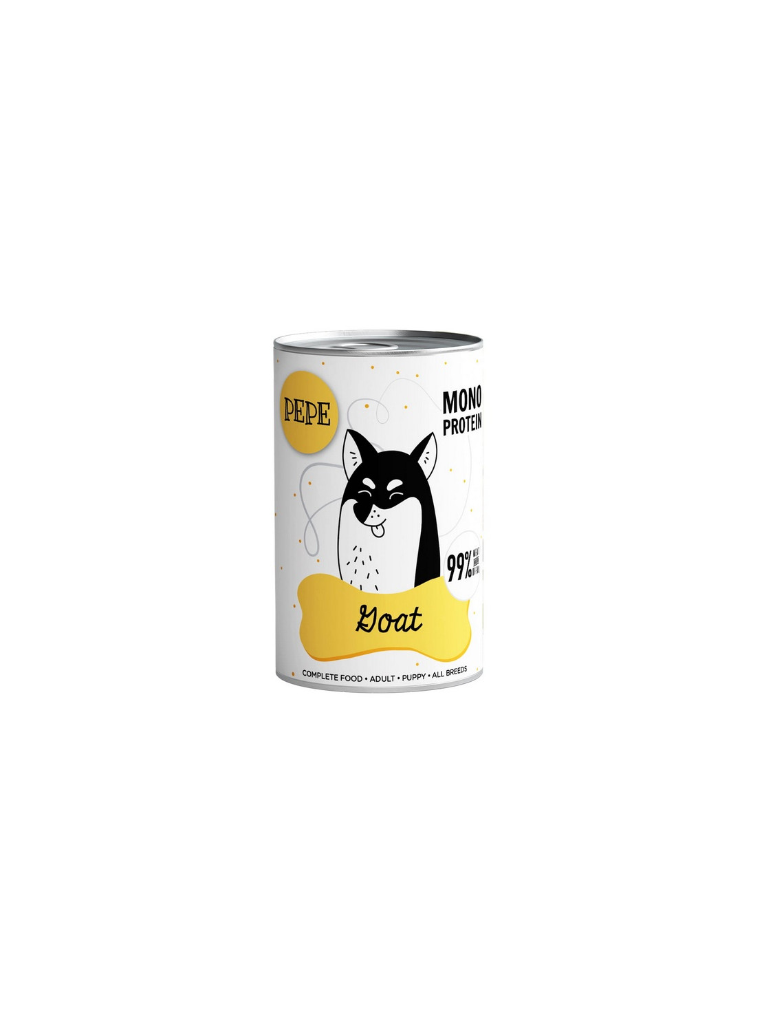 Paka Zwierzaka PEPE Goat (koza) puszka 400g