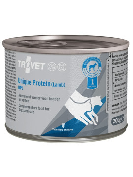 Trovet Unique Protein UPL Jagnięcina dla psa i kota puszka 200g
