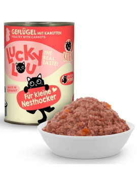 Lucky Lou Lifestage Kitten Drób puszka 400g