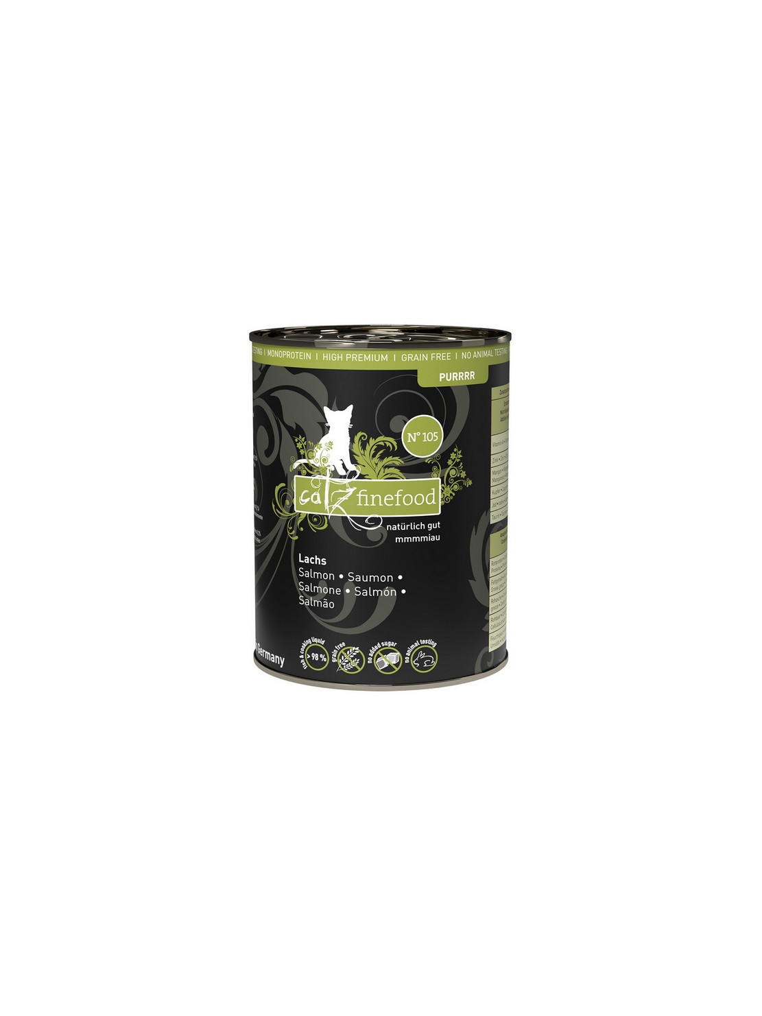 Catz Finefood Purrrr N.105 Łosoś puszka 375g