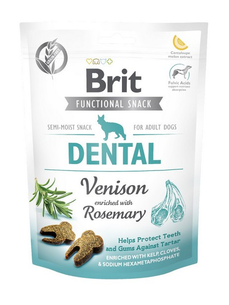 Brit Functional Snack Dental Venison 150g