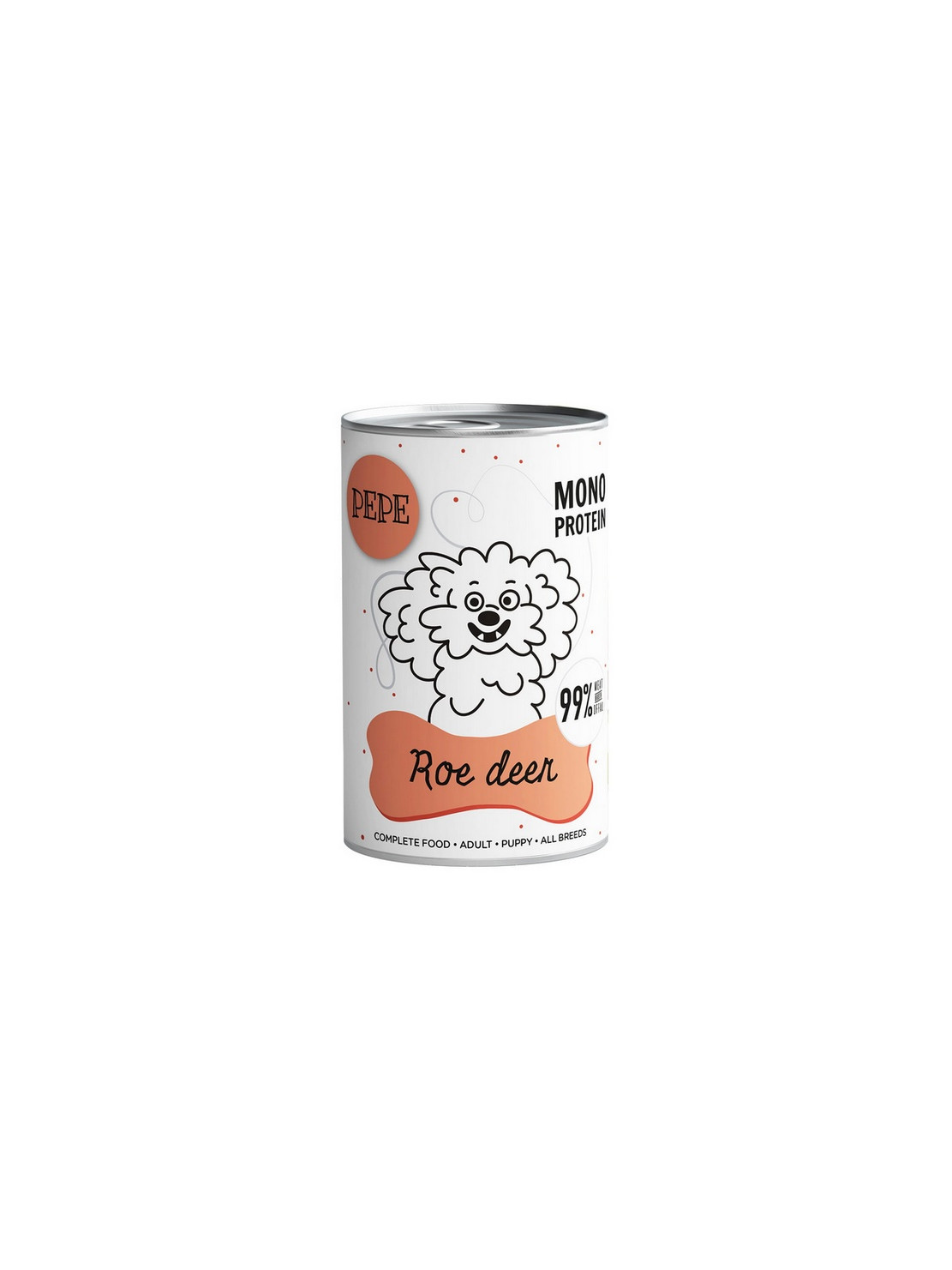 Paka Zwierzaka PEPE Roe Deer (sarna) puszka 400g
