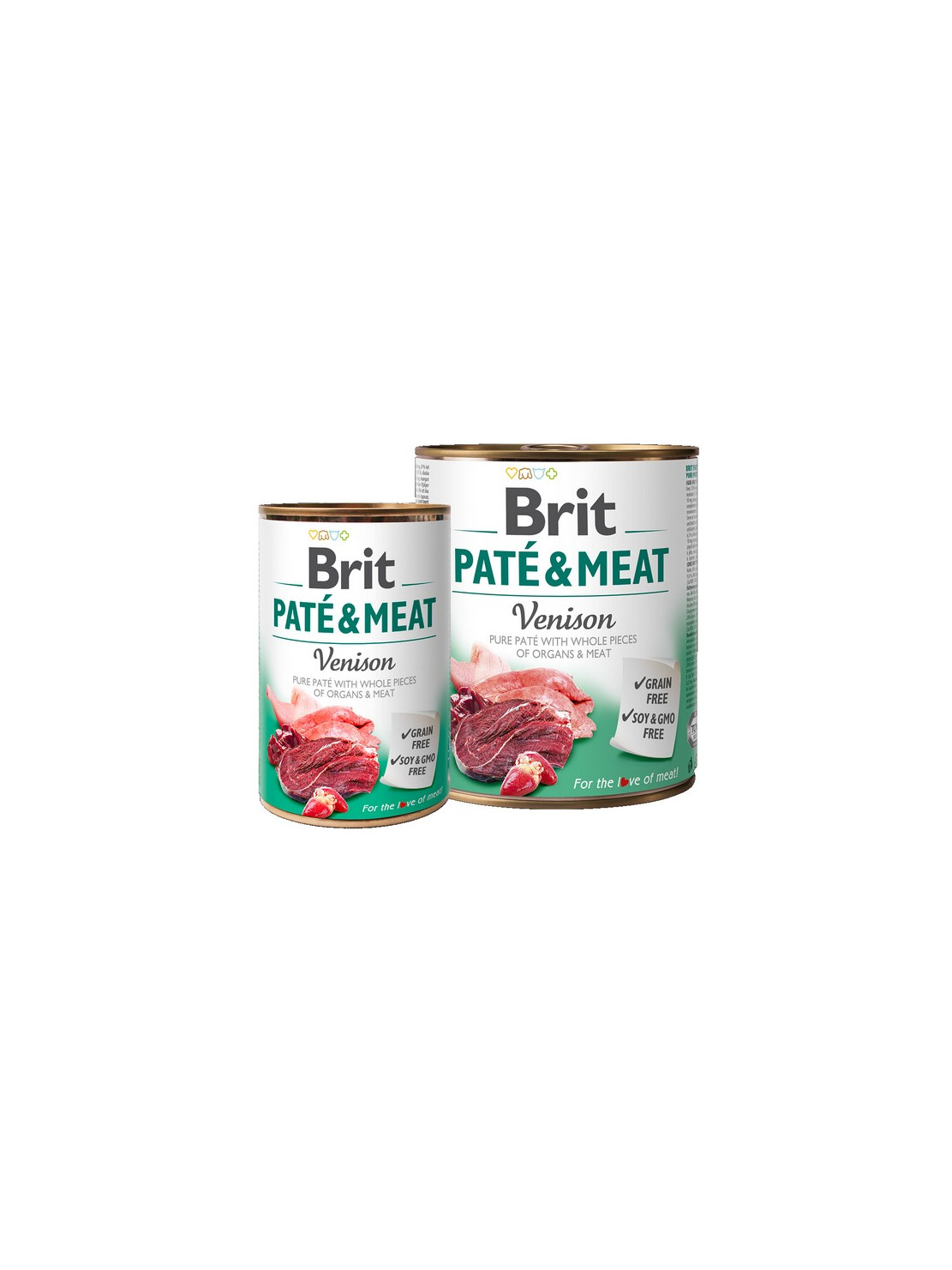 Brit Pate & Meat Dog Venison puszka 800g