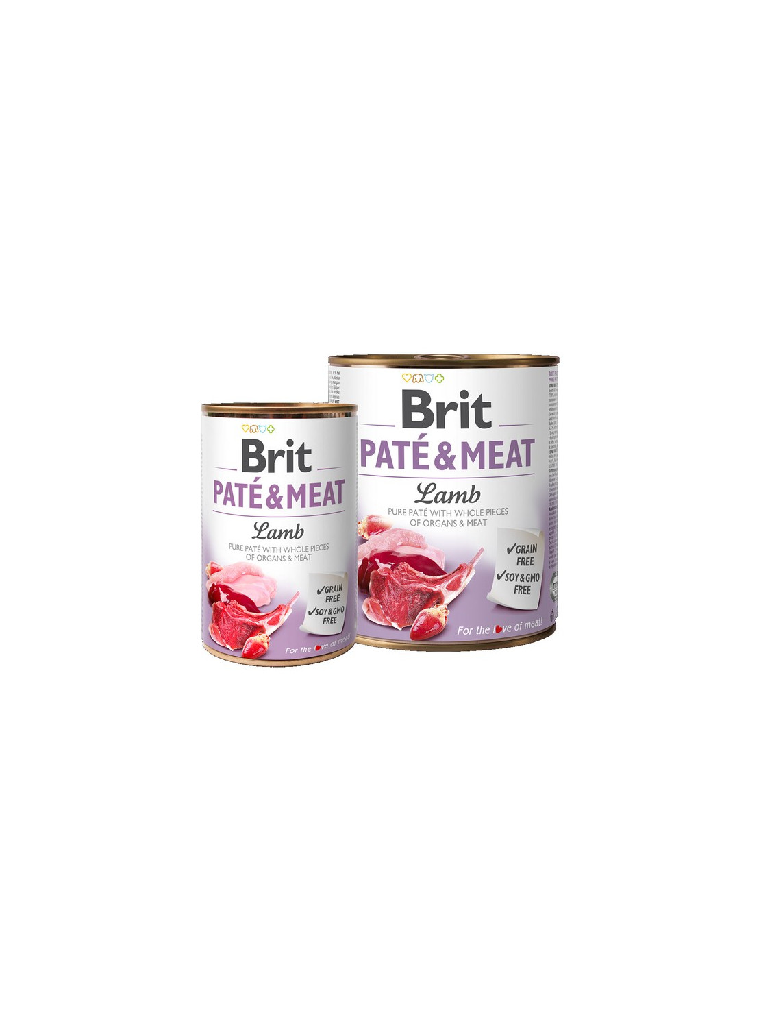 Brit Pate & Meat Dog Lamb puszka 800g