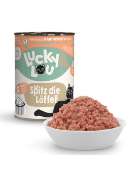 Lucky Lou Lifestage Adult Drób i królik puszka 400g