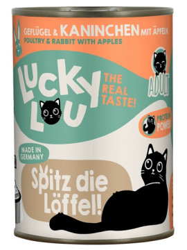Lucky Lou Lifestage Adult Drób i królik puszka 400g