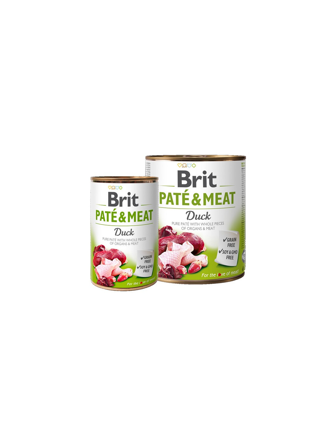 Brit Pate & Meat Dog Duck puszka 800g