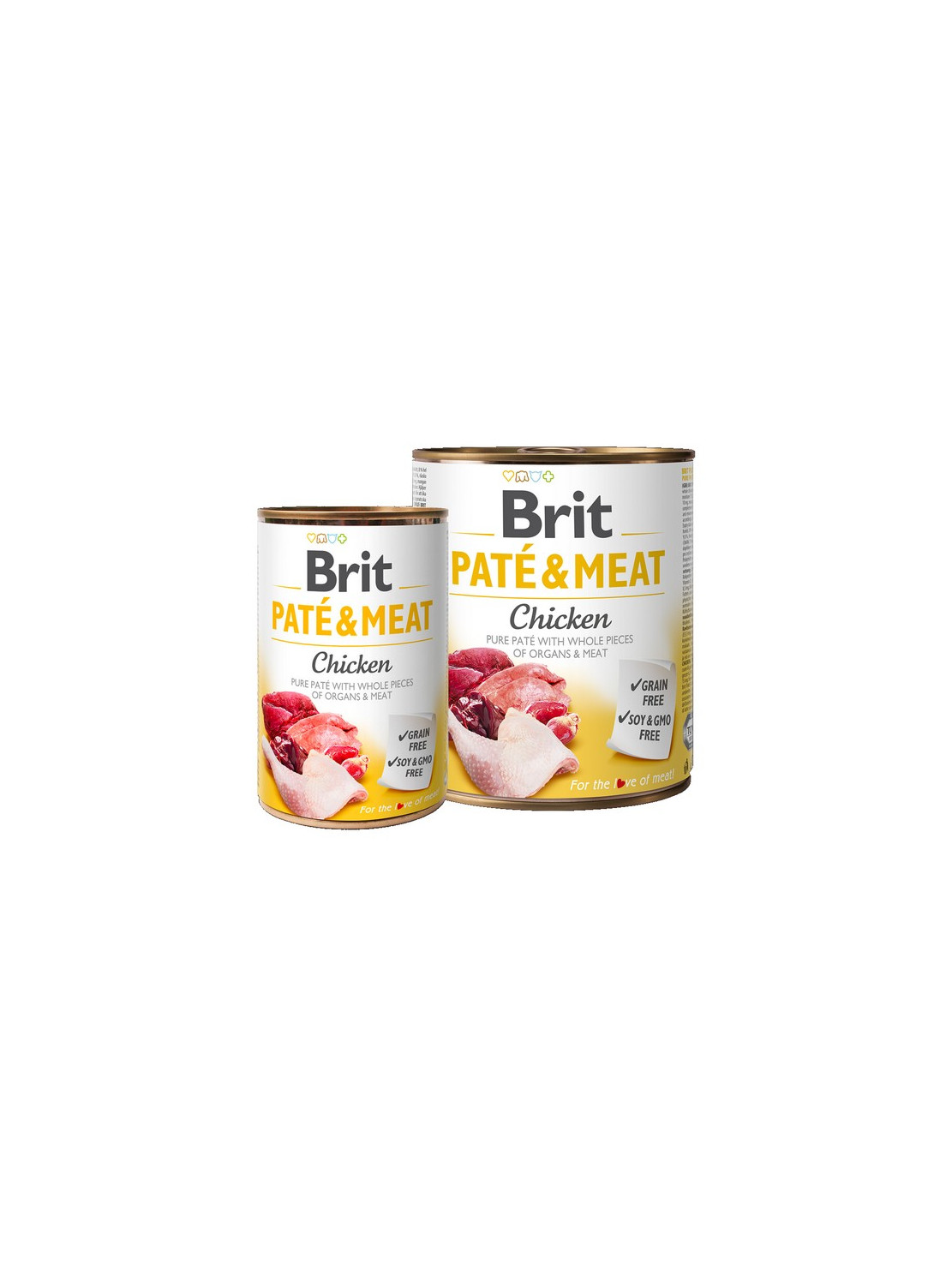 Brit Pate & Meat Dog Chicken puszka 800g