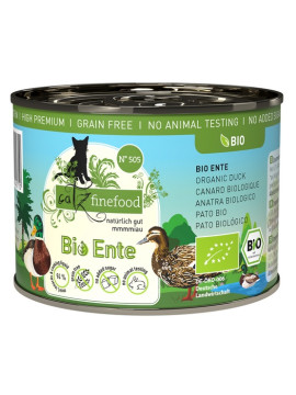 Catz Finefood Bio N.505 Kaczka puszka 200g
