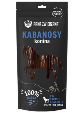 Paka Zwierzaka Kabanosy Konina 3szt 80g