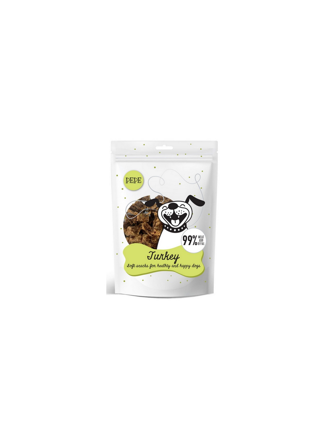 Paka Zwierzaka PEPE Mini Chunkies Turkey (indyk) 70g