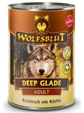 Wolfsblut Dog Deep Glade - jeleń i bawół puszka 395g