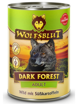Wolfsblut Dog Dark Forest - dziczyzna i bataty puszka 395g