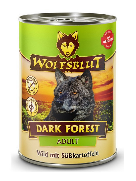 Wolfsblut Dog Dark Forest - dziczyzna i bataty puszka 395g