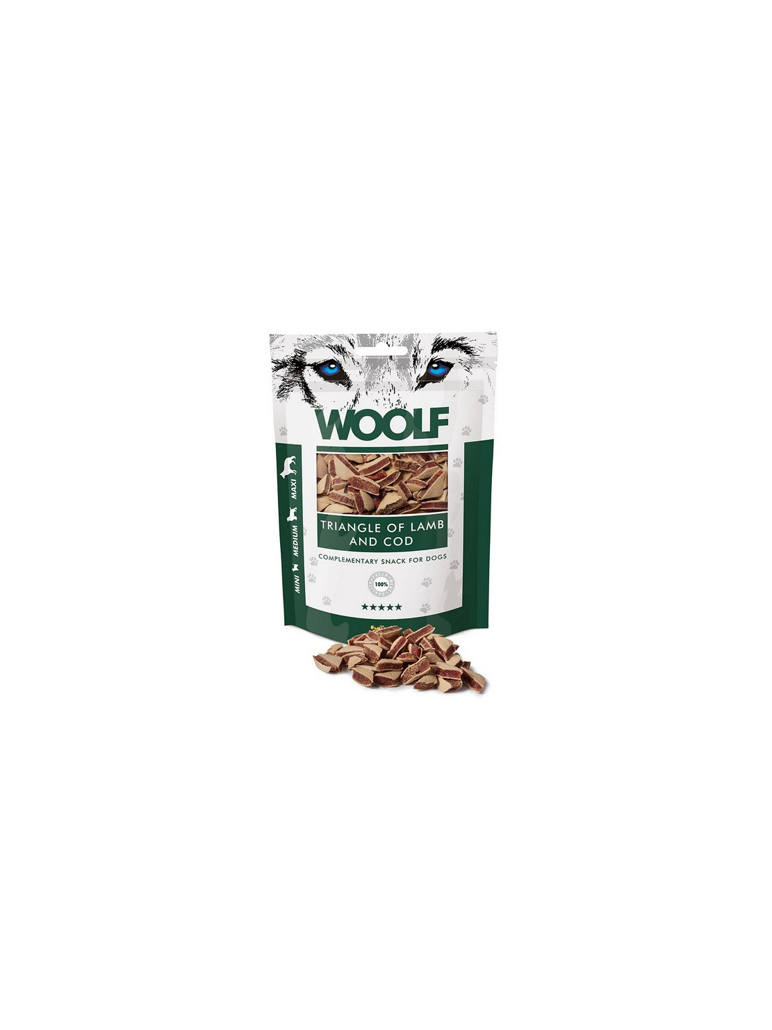 Woolf Lamb & COD Triangle 100g