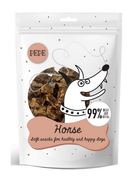 Paka Zwierzaka PEPE Mini Chunkies Horse (koń) 70g