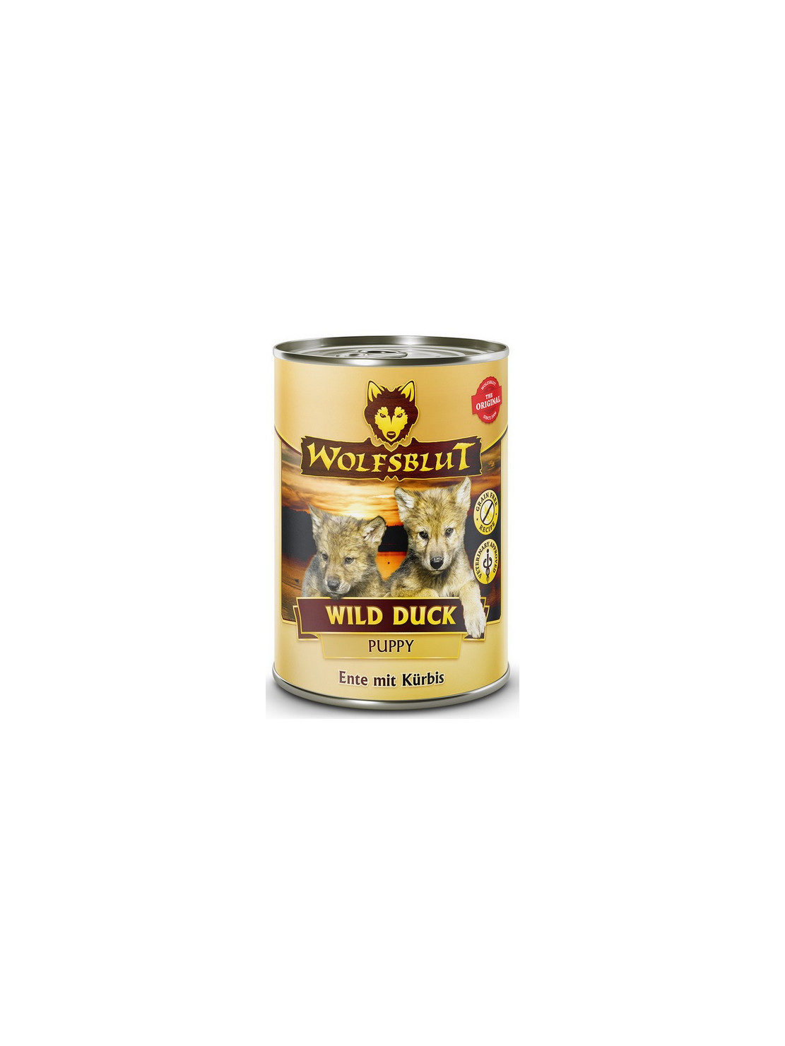 Wolfsblut Dog Wild Duck Puppy - kaczka i bataty puszka 395g