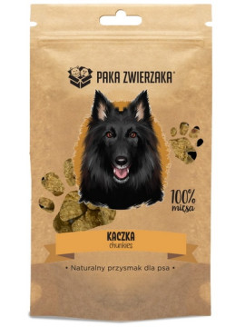 Paka Zwierzaka Chunkies Kaczka 100% 70g