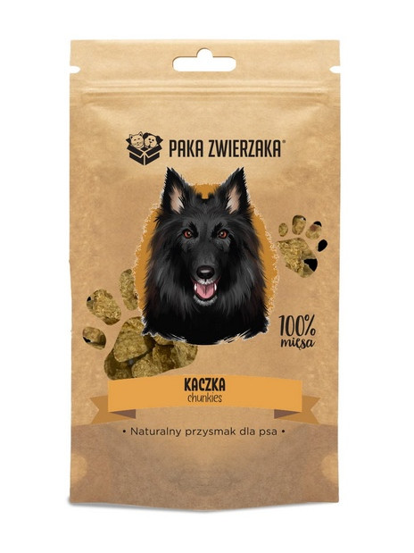 Paka Zwierzaka Chunkies Kaczka 100% 70g