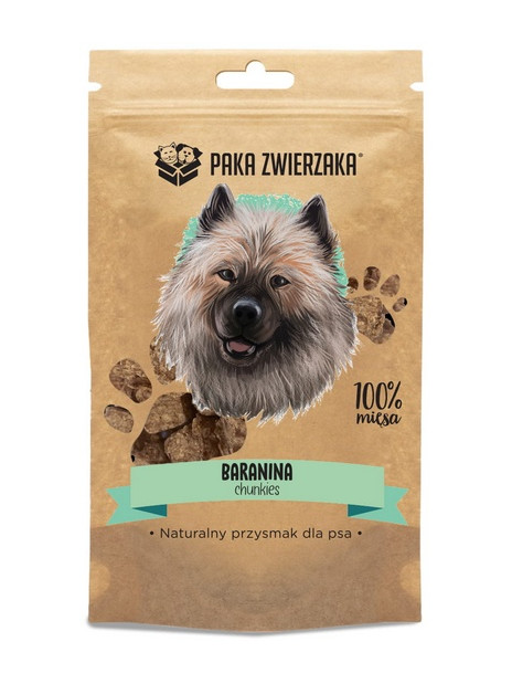 Paka Zwierzaka Chunkies Baranina 100% 70g