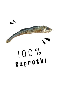 Paka Zwierzaka Szprotki 100% 60g