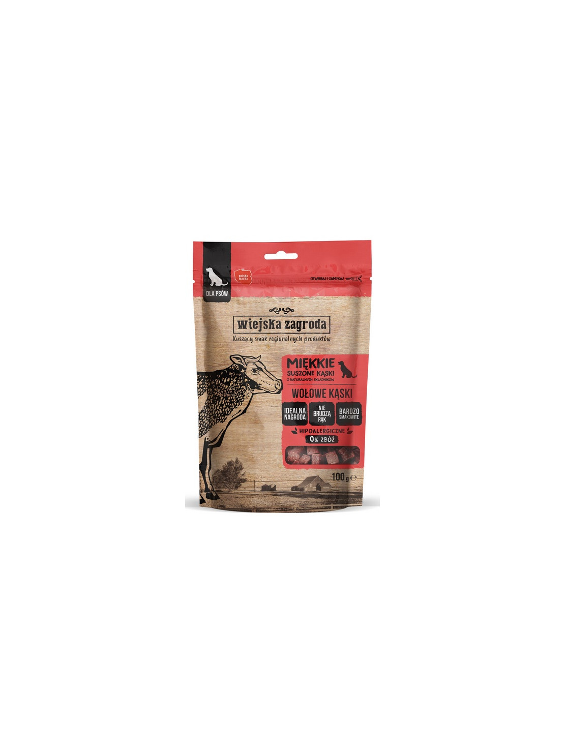 Wiejska Zagroda Przysmak Kąski - wołowina 100g